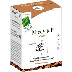 Cien por Cien Natural MicoVital Chaga - Dietary Supplement Cien por Cien Natural MicoVital Chaga - Dietary Supplement