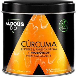Aldous Bio Curcuma - Gingembre & Poivre Noir + Probiotiques - Complément alimentaire - Publicité Aldous Bio Curcuma - Gingembre & Poivre Noir + Probiotiques - Complément alimentaire - Publicité