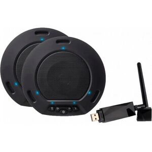 Laia T-POD DUAL - Microfono da Conferenza Wireless - Nero Laia T-POD DUAL - Microfono da Conferenza Wireless - Nero