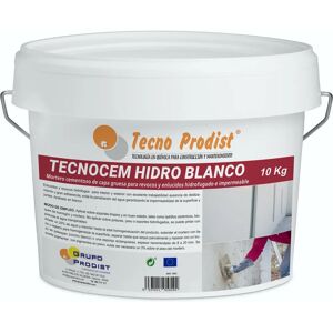 Tecnocem Hydro Blanc - Mortier de ciment 10kg - Imperméable intérieur/extérieur - Publicité Tecnocem Hydro Blanc - Mortier de ciment 10kg - Imperméable intérieur/extérieur - Publicité
