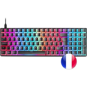 Mars Gaming MKULTRA Keyboard - Mechanical, French Layout, Black, Compact Mars Gaming MKULTRA Keyboard - Mechanical, French Layout, Black, Compact