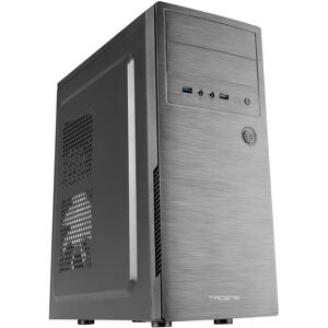 Gabinete de PC Tacens INITIOX - MicroATX/ATX/Mini-ITX, Alumínio, Preto Gabinete de PC Tacens INITIOX - MicroATX/ATX/Mini-ITX, Alumínio, Preto