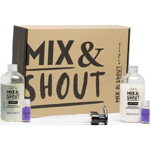Mix & Shout Lockiges Haar Pflege-Set - Shampoo & Conditioner - 4 Stück Mix & Shout Lockiges Haar Pflege-Set - Shampoo & Conditioner - 4 Stück