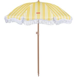 Sombrinha de praia amarela Flamingueo - UPF 50+ 210x180cm Sombrinha de praia amarela Flamingueo - UPF 50+ 210x180cm
