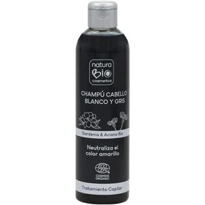 Naturabio Cosmetics Blue Gardenia Anti-Yellow Hair Shampoo - Shampoo Naturabio Cosmetics Blue Gardenia Anti-Yellow Hair Shampoo - Shampoo