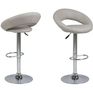 Møbel24 - Plus Barhocker - Taupe - PU-Leder - Bar Stool Møbel24 - Plus Barhocker - Taupe - PU-Leder - Bar Stool