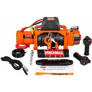 WINCHMAX 12000lb 12V Electric Winch - Two Speed, Dyneema Rope WINCHMAX 12000lb 12V Electric Winch - Two Speed, Dyneema Rope