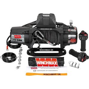 WINCHMAX 13500lb SL Military Winch - 25m Armourline Rope WINCHMAX 13500lb SL Military Winch - 25m Armourline Rope