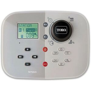Controlador de riego interior Toro Tempus 8 estaciones - Ahorro de agua Controlador de riego interior Toro Tempus 8 estaciones - Ahorro de agua