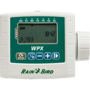 Minuterie d'arrosage à piles Rain Bird WPX2 - Contrôle multi-zone - Publicité Minuterie d'arrosage à piles Rain Bird WPX2 - Contrôle multi-zone - Publicité