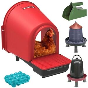 Kit de gallinero SUINGA - 37x46x45cm, 6 huevos, plástico Kit de gallinero SUINGA - 37x46x45cm, 6 huevos, plástico
