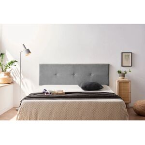 Testiera Moonia Napoli Acualine - Imbottita, 100x50x5 cm, Grigio Chiaro Testiera Moonia Napoli Acualine - Imbottita, 100x50x5 cm, Grigio Chiaro