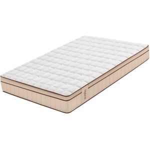 Colchón híbrido Moonia - 90x190cm, marrón, 25cm de grosor Colchón híbrido Moonia - 90x190cm, marrón, 25cm de grosor