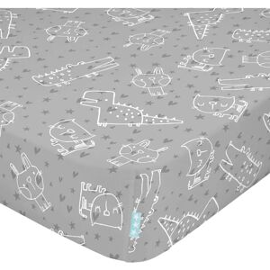 MOSHI MOSHI - Best buddies - 70x140 cm - katoen - fitted sheet MOSHI MOSHI - Best buddies - 70x140 cm - katoen - fitted sheet