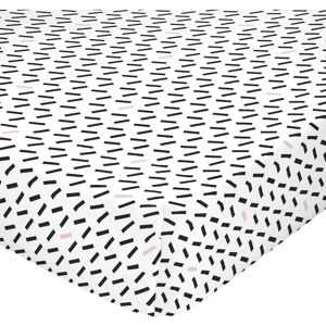 Happy Friday - BLANC - Multicolor - Fitted sheet Happy Friday - BLANC - Multicolor - Fitted sheet