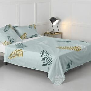 Happy Friday Foliage Mint Katoenen Bed Sheet - Bed Type Happy Friday Foliage Mint Katoenen Bed Sheet - Bed Type