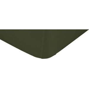 Happy Friday BASIC Donkergroen Fitted sheet - Beddengoed Happy Friday BASIC Donkergroen Fitted sheet - Beddengoed