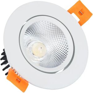 LEDKIA Downlight LED 7W Circolare Regolabile Bianco - Luce Interna LEDKIA Downlight LED 7W Circolare Regolabile Bianco - Luce Interna