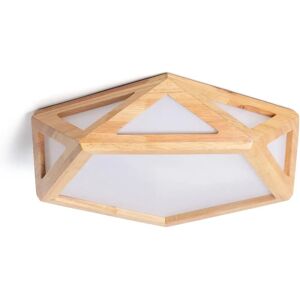 Luce a Sospensione LEDKIA in Legno 20W CCT - Interno Luce a Sospensione LEDKIA in Legno 20W CCT - Interno