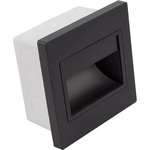 Applique Murale LED - 1.5W Blanc Chaud - 120° - Noir - Éclairage Moderne - Publicité Applique Murale LED - 1.5W Blanc Chaud - 120° - Noir - Éclairage Moderne - Publicité