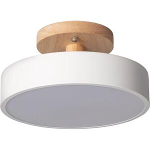 LEDKIA Lampada da Soffitto Bianca Circolare - 12W, Dimmabile, Design Moderno LEDKIA Lampada da Soffitto Bianca Circolare - 12W, Dimmabile, Design Moderno