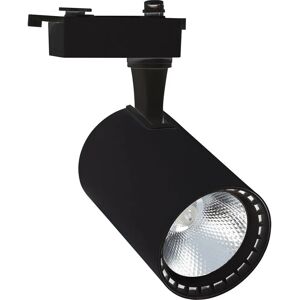LEDKIA - Faretto LED su Binario 30W Nero - Illuminazione Versatile LEDKIA - Faretto LED su Binario 30W Nero - Illuminazione Versatile