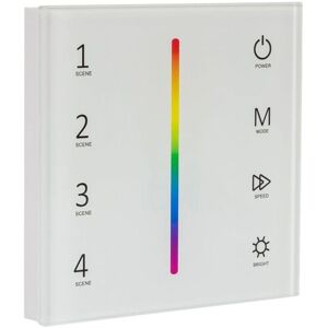 Controllo Tattile LEDKIA 12/24V DC per Strisce LED RGB - Interno Controllo Tattile LEDKIA 12/24V DC per Strisce LED RGB - Interno