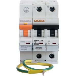LEDKIA - MAXGE 2P - 32A - Protector Sobretensiones LEDKIA - MAXGE 2P - 32A - Protector Sobretensiones