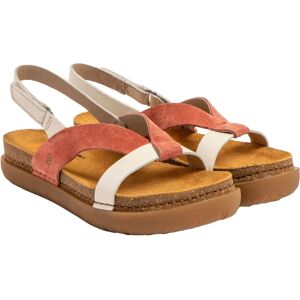 Sandali Art 1718 NAPPA-SILK SUEDE Crema-lamponi RHODES Sandali Art 1718 NAPPA-SILK SUEDE Crema-lamponi RHODES