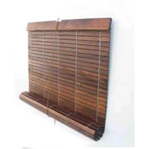 Jardin202 Persiana de madera de pino - Castaño - 117x130cm - Persiana de ventana Jardin202 Persiana de madera de pino - Castaño - 117x130cm - Persiana de ventana