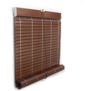 Jardin202 - Persiana enrollable PVC Nogal Oscuro - Ventana 77x215 cm Jardin202 - Persiana enrollable PVC Nogal Oscuro - Ventana 77x215 cm