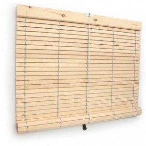 Persiana de Madera Natural Jardin202 - 87 x 235 cm Persiana de Madera Natural Jardin202 - 87 x 235 cm