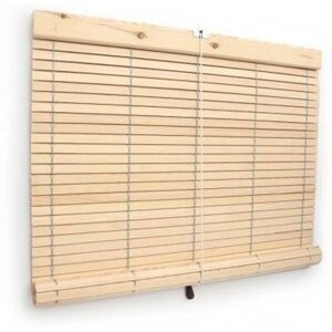 Persiana de Madera Natural Jardin202 - Ventana 140 x 135 Persiana de Madera Natural Jardin202 - Ventana 140 x 135