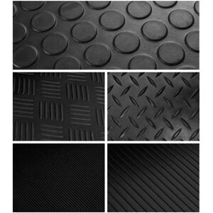 Jardin202 Rollo de Suelo de Goma Antideslizante - 2m x 15m - Negro Jardin202 Rollo de Suelo de Goma Antideslizante - 2m x 15m - Negro