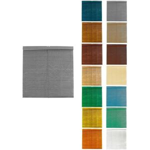 Jardin202 Persiana de Madera Alicantina con Polea Metálica - Estor Enrollable para Ventanas, Puertas, Salón - 130 x 220 cm (Gris) - Persianas Jardin202 Persiana de Madera Alicantina con Polea Metálica - Estor Enrollable para Ventanas, Puertas, Salón - 130 x 220 cm (Gris) - Persianas