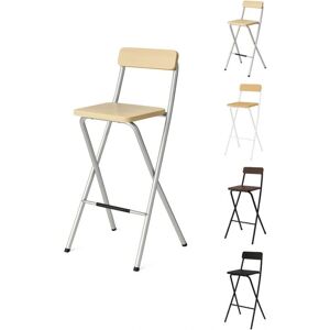 Taburete Plegable de Metal Jardin202 con Reposapiés - Pack 2 Taburete Plegable de Metal Jardin202 con Reposapiés - Pack 2