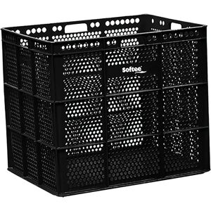 Softee Red Plastic Storage Box - Storage box 47.5x53.5x62 cm Softee Red Plastic Storage Box - Storage box 47.5x53.5x62 cm
