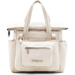 Desigual Basic Modular Voyager Mini - Damen Creme Handtasche/Rucksack - Handtasche/Backpack Desigual Basic Modular Voyager Mini - Damen Creme Handtasche/Rucksack - Handtasche/Backpack