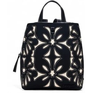 Zaino in Poliuretano Donna Desigual - Casual - Nero - 24WAKP11 Zaino in Poliuretano Donna Desigual - Casual - Nero - 24WAKP11
