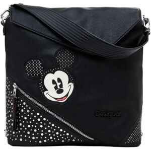 Desigual Schwarze Mickey Mouse Schultertasche - Lässige Mode Desigual Schwarze Mickey Mouse Schultertasche - Lässige Mode