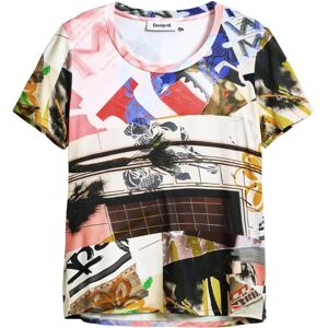 Desigual T-shirt Beige XS - T-shirt Desigual T-shirt Beige XS - T-shirt