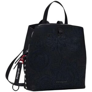 Desigual Zwart casual polyurethaan Rugzak - Vrouw Desigual Zwart casual polyurethaan Rugzak - Vrouw
