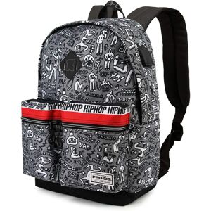 Sac à dos Pro Dg Hip Hop Karactermania - Gris Sac à dos Pro Dg Hip Hop Karactermania - Gris