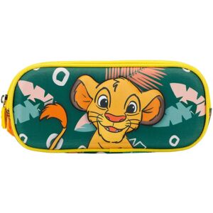 Karactermania Lion Green Double 3D Pencil Case Karactermania Lion Green Double 3D Pencil Case