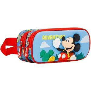Estuche Doble Disney Mickey Adventure 9,5 cm Estuche Doble Disney Mickey Adventure 9,5 cm