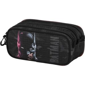 KARACTERMANIA Batman Face School Case with 3 Compartments - Pencil Case KARACTERMANIA Batman Face School Case with 3 Compartments - Pencil Case
