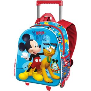 Sac à dos Mickey Mouse Rock 3D avec Roues Petit Bleu - Publicité Sac à dos Mickey Mouse Rock 3D avec Roues Petit Bleu - Publicité