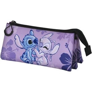 Karactermania Stitch & Angel Violet Triple Pencil Case - Product Type Karactermania Stitch & Angel Violet Triple Pencil Case - Product Type