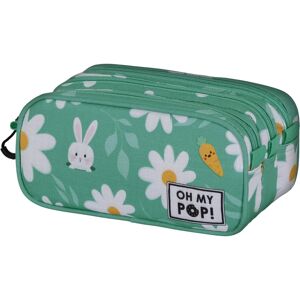 Oh My Pop Turquoise Trick School Supply Case - Stationery Case Oh My Pop Turquoise Trick School Supply Case - Stationery Case