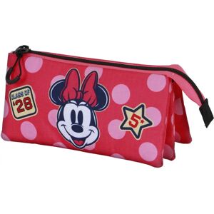 Disney Minnie Mouse Triplo Rosa - Stationery Case Disney Minnie Mouse Triplo Rosa - Stationery Case